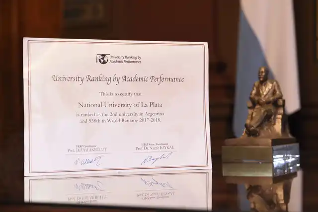 Un nuevo ranking confirma a la Universidad de La Plata entre las mejores del país y América Latina