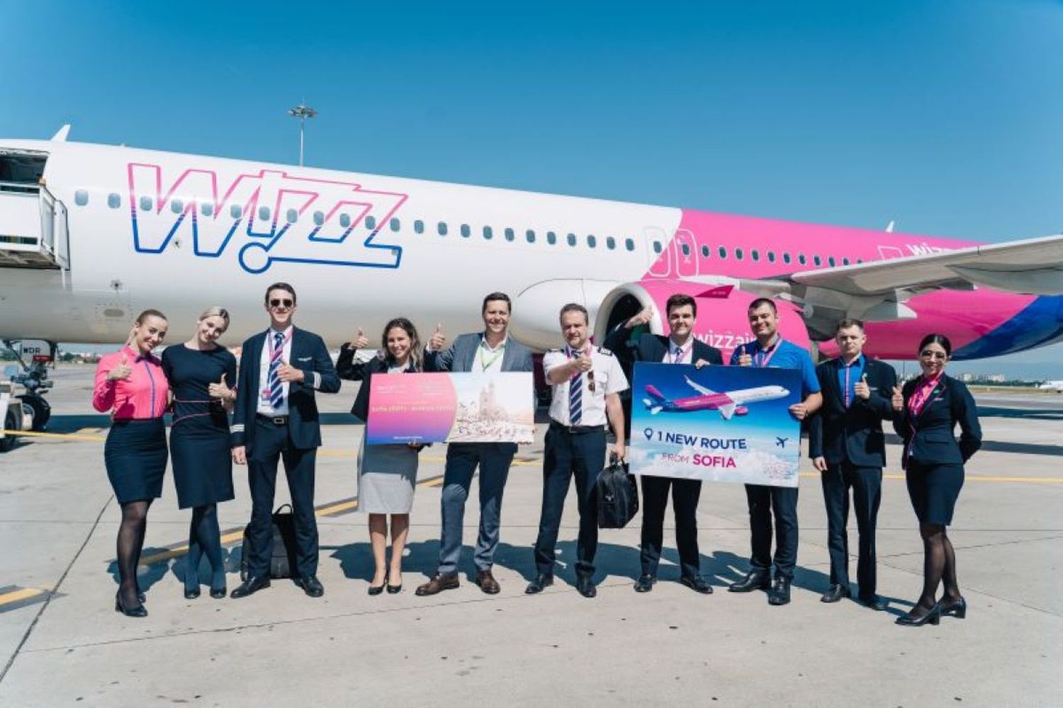 Wizz Air inaugura sus vuelos entre Sofía y Cracovia