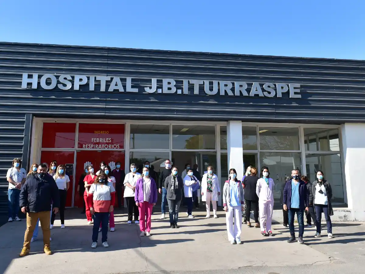 Trabajadores del Hospital Iturraspe reclamaron por mejora salarial  