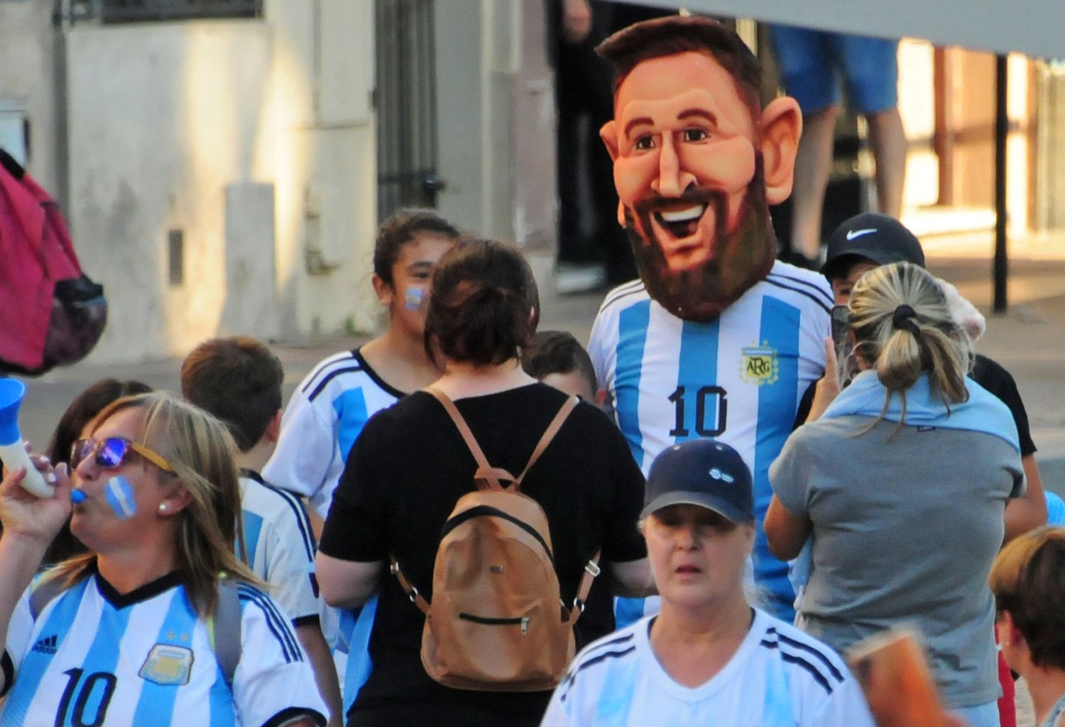 Las imágenes del festejo celeste y blanco en Tandil