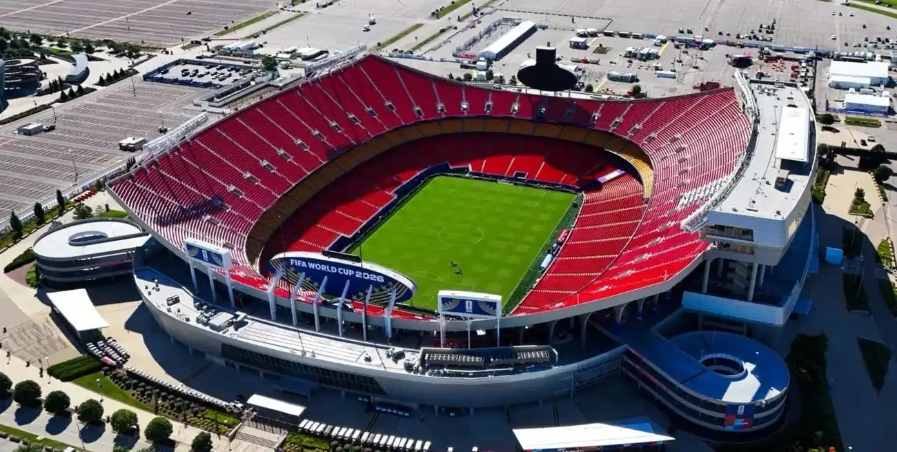 Arrowhead Stadium, donde disputarán los 4tos Argentina y Suiza.