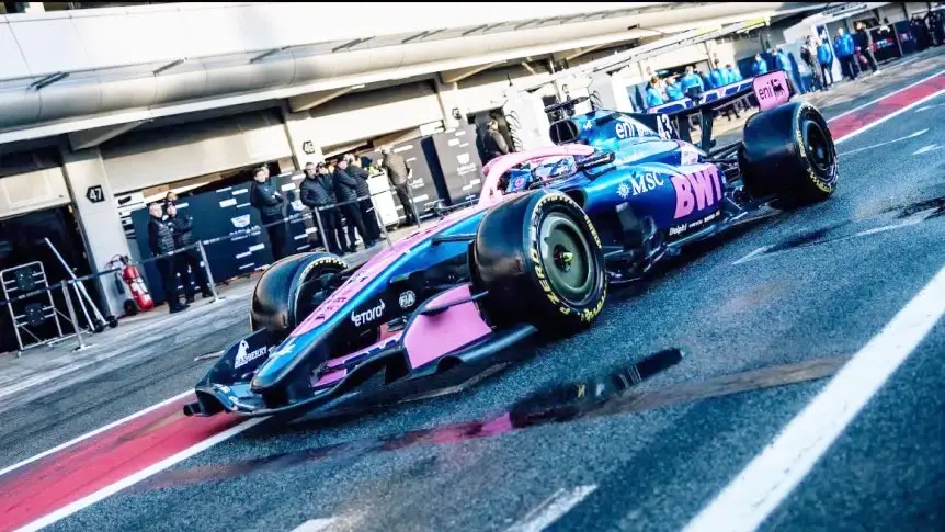 Sin Franco Colapinto, Pierre Gasly completó las prácticas de Alpine en Barcelona