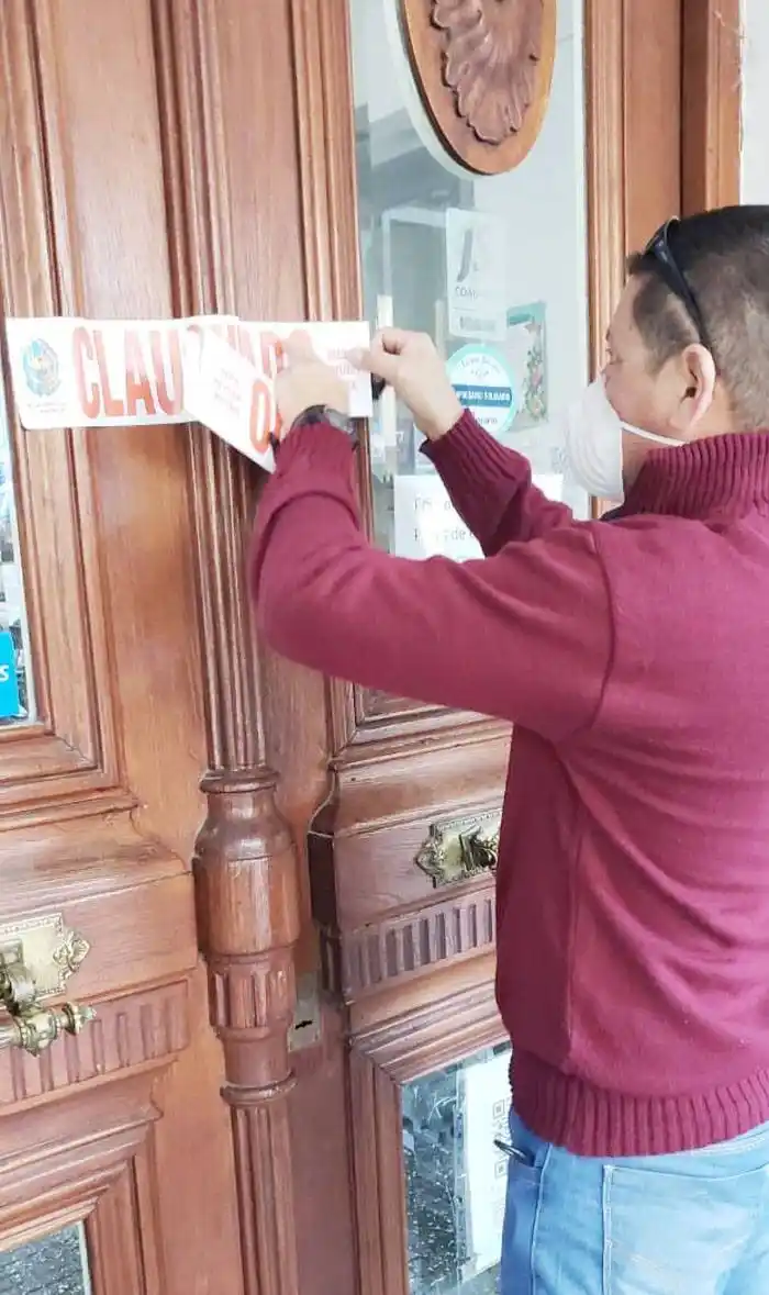 Clausuran comercios de indumentaria que se encontraban abiertos e  infringían el decreto nacional