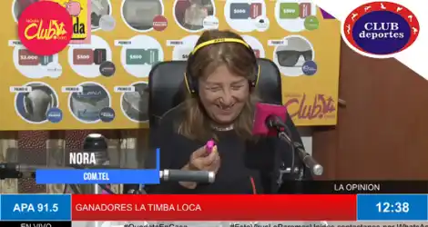 #LaTimbaLoca: Nora Ramírez ganó las medias de Club Deportes