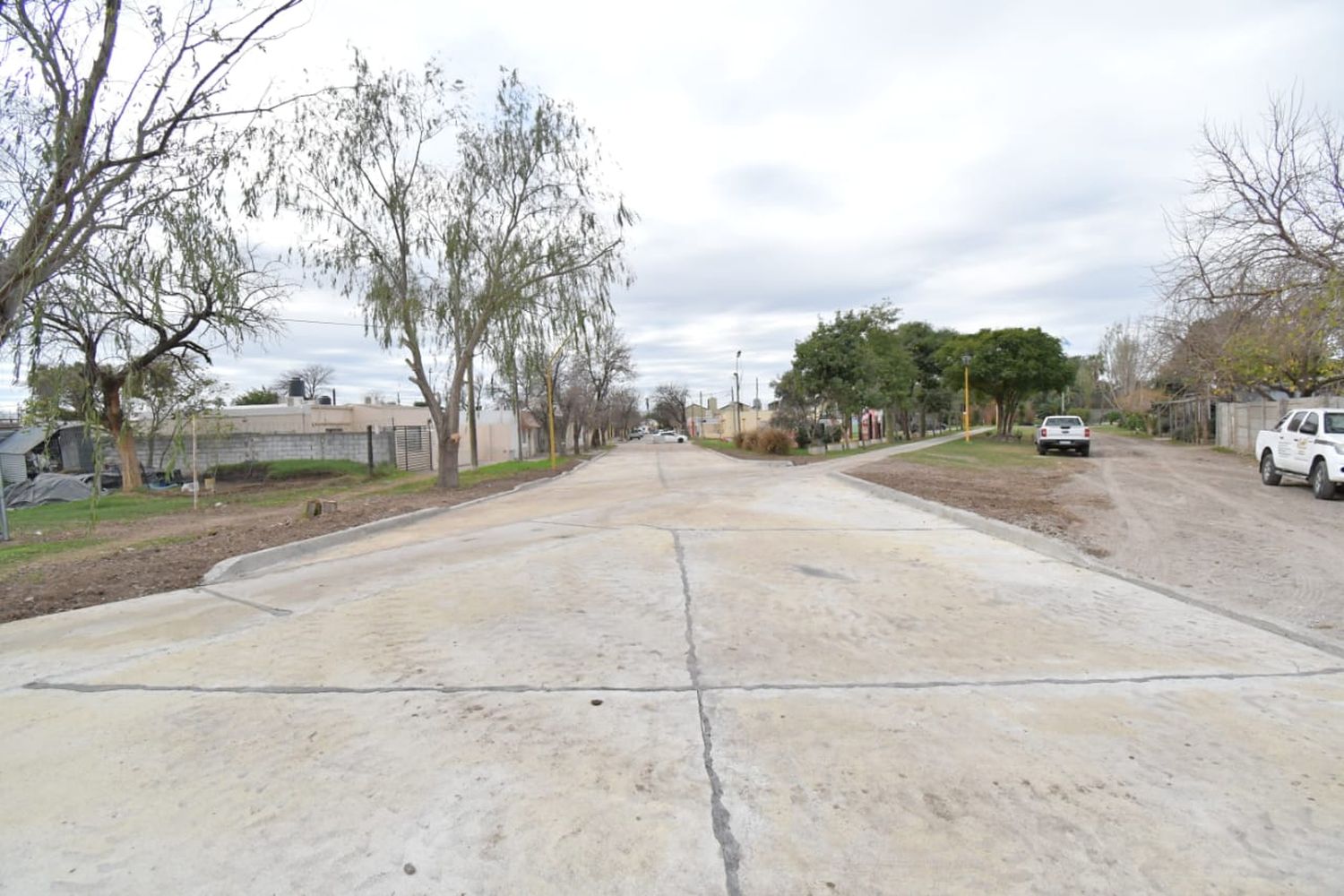 Con la obra concluida, se habilitó el tránsito en el cruce de vías de J. J. Paso, entre San Juan y Perú.