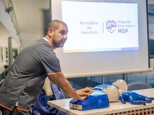 Capacitación en RCP: gratuita y sin inscripción previa