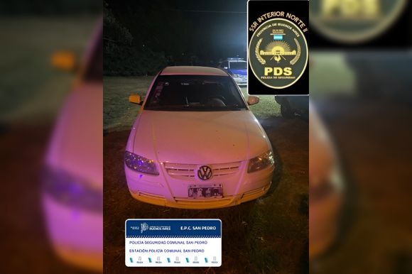 Secuestraron un automóvil que delincuentes abandonaron tras efectuar disparos en el barrio Futuro