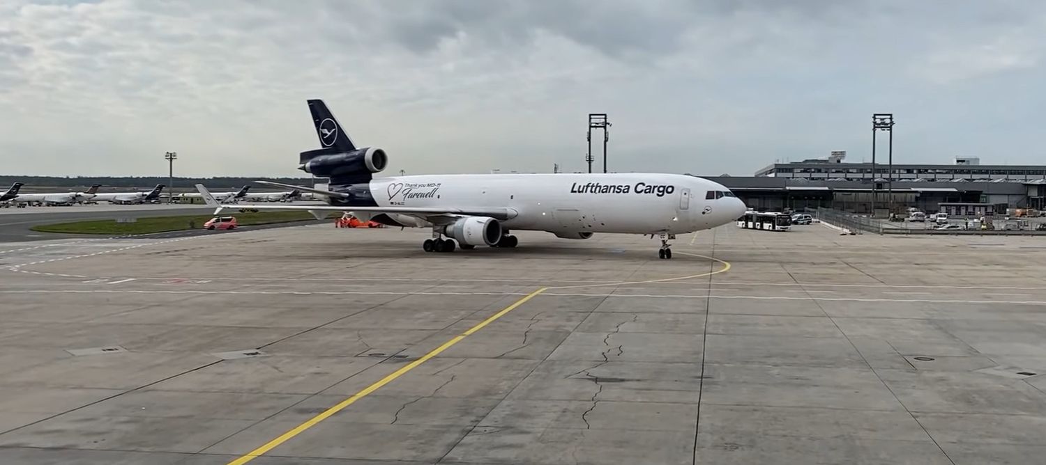 Lufthansa Cargo se despide de su último MD-11F