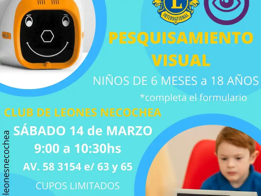 El Club de Leones realizará controles visuales gratuitos