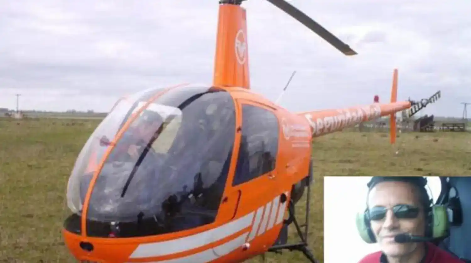 Se cumplieron 15 años de la desaparición del piloto Alejandro Ferzola y del helicóptero naranja de la ANSV.