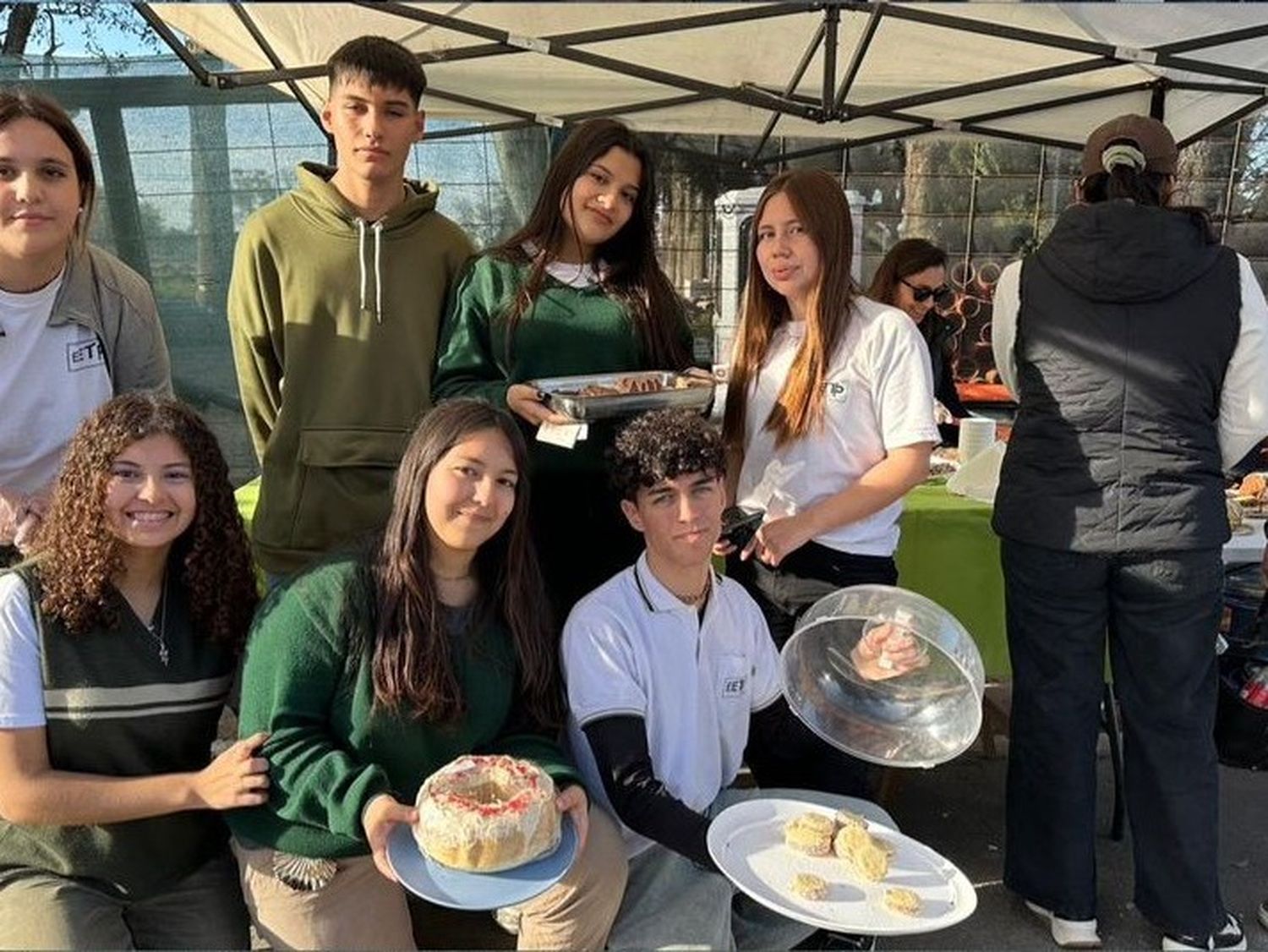 Los chicos se lucieron con sus preparaciones.
