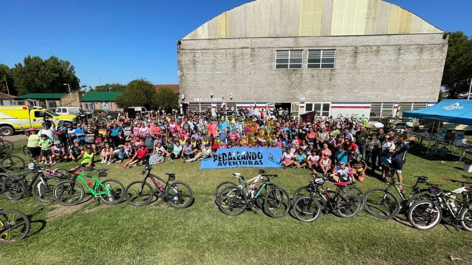 Exitoso cicloturismo solidario “Fuerza Lara”