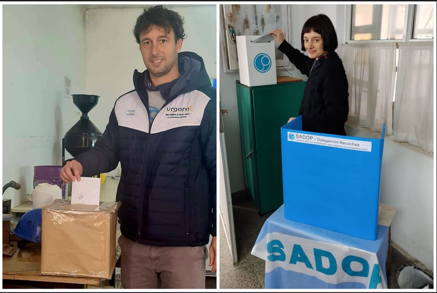 Elección de delegados en Urgara y en Sadop