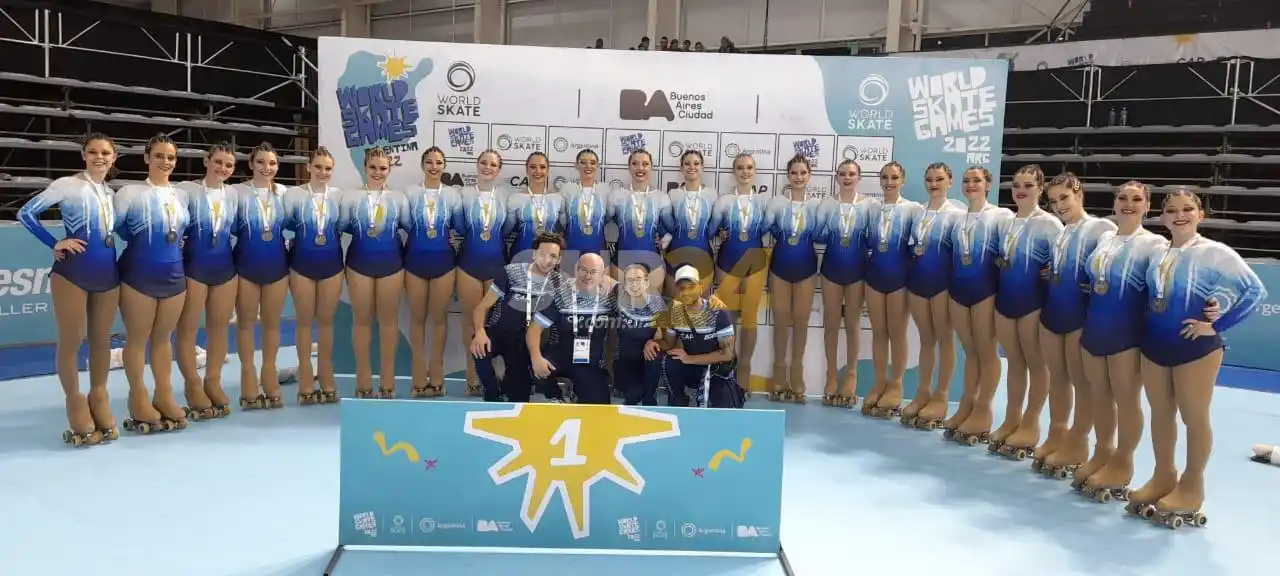 Con dos venadenses entre sus filas, Millennium Team volvió a quedarse con el campeonato del mundo de patín