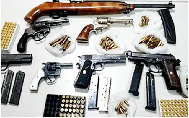 Importante allanamiento con secuestros de armas de fuego
