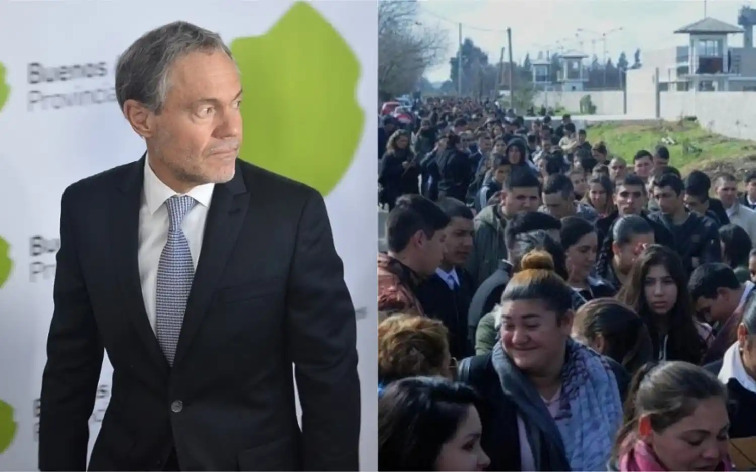 10 cuadras de cola para 50 puestos en el SPB: Un ministro dejó expuesta a Vidal en la Provincia 