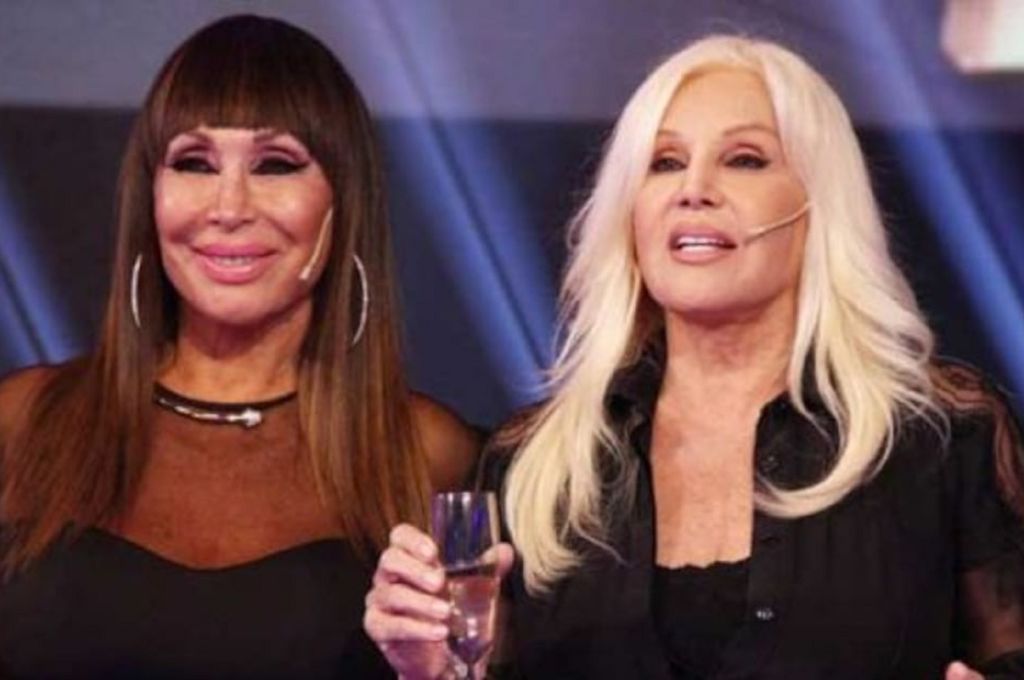 Moria Casán y Susana Giménez