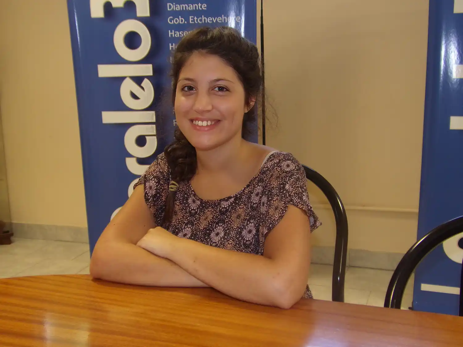 “Estoy muy ligada a la Argentina y tengo la esperanza de que el país salga de su crisis”