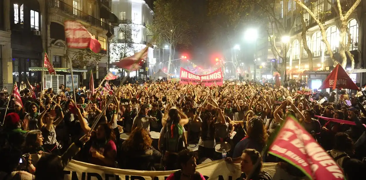 En todo el país se marchó contra la violencia machista