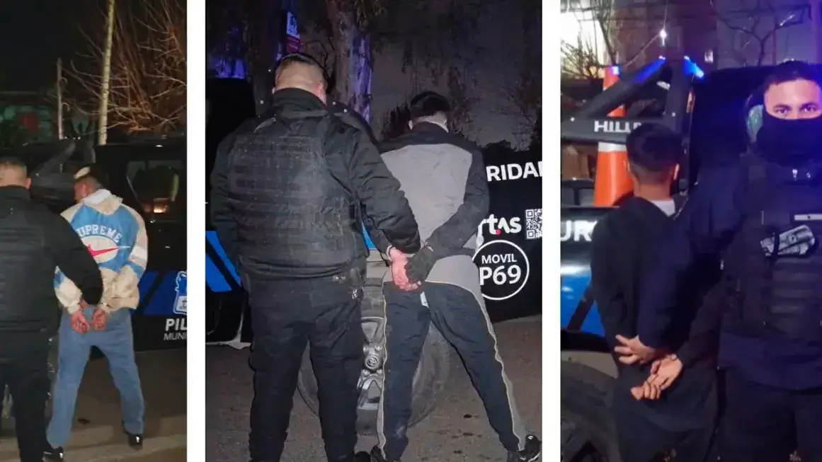 Los acusados fueron trasladados a una dependencia policial.