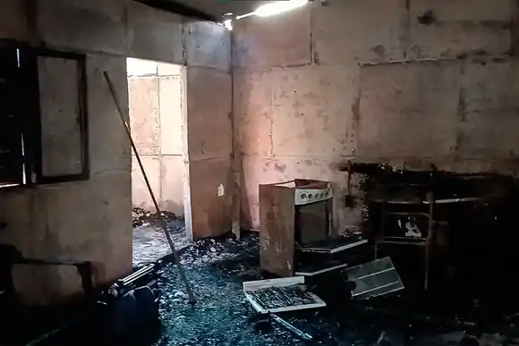 Perdió todo en un incendio y necesita la ayuda de los rafaelinos: ¿cómo colaborar?