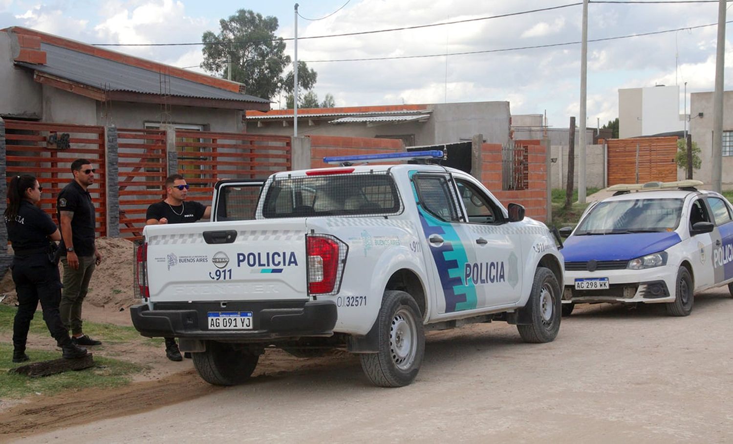 Escenario. El inmueble de calle 44 al 4200, donde ocurrió el sangriento episodio en enero pasado