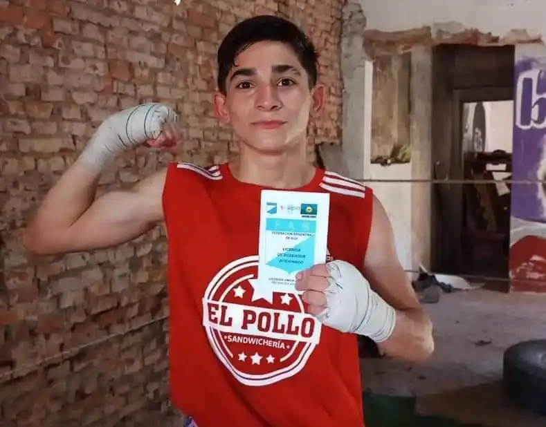 En Lanús: Debuta el joven chascomunense Sabino Martínez en el boxeo amateur