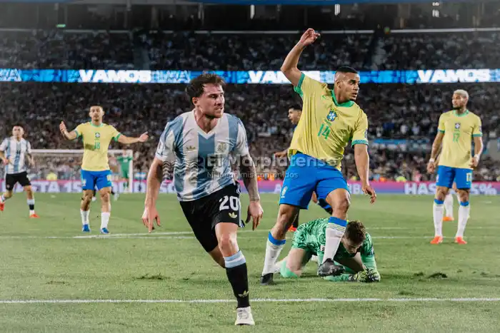 Argentina vs. Brasil - Eliminatorias Sudamericanas 2025 - Gol de Alexis Mac Allister