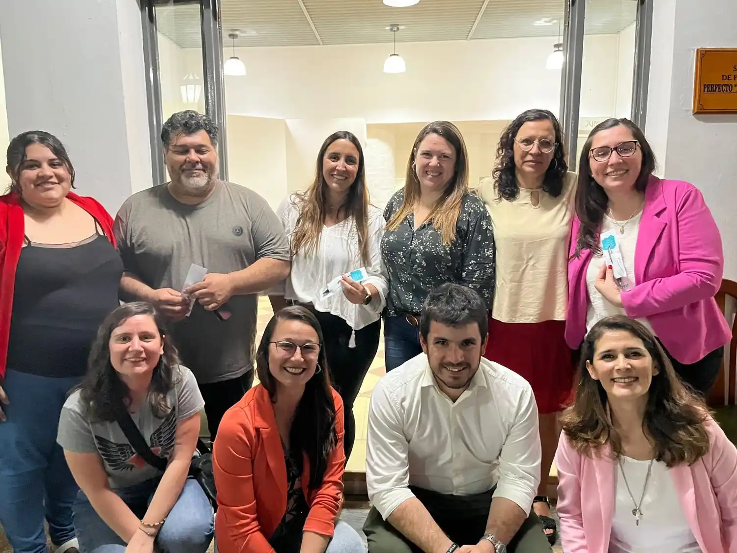 Entrega de certificados a representantes de las instituciones y comunidades de fe. Crédito: Prensa MVT.