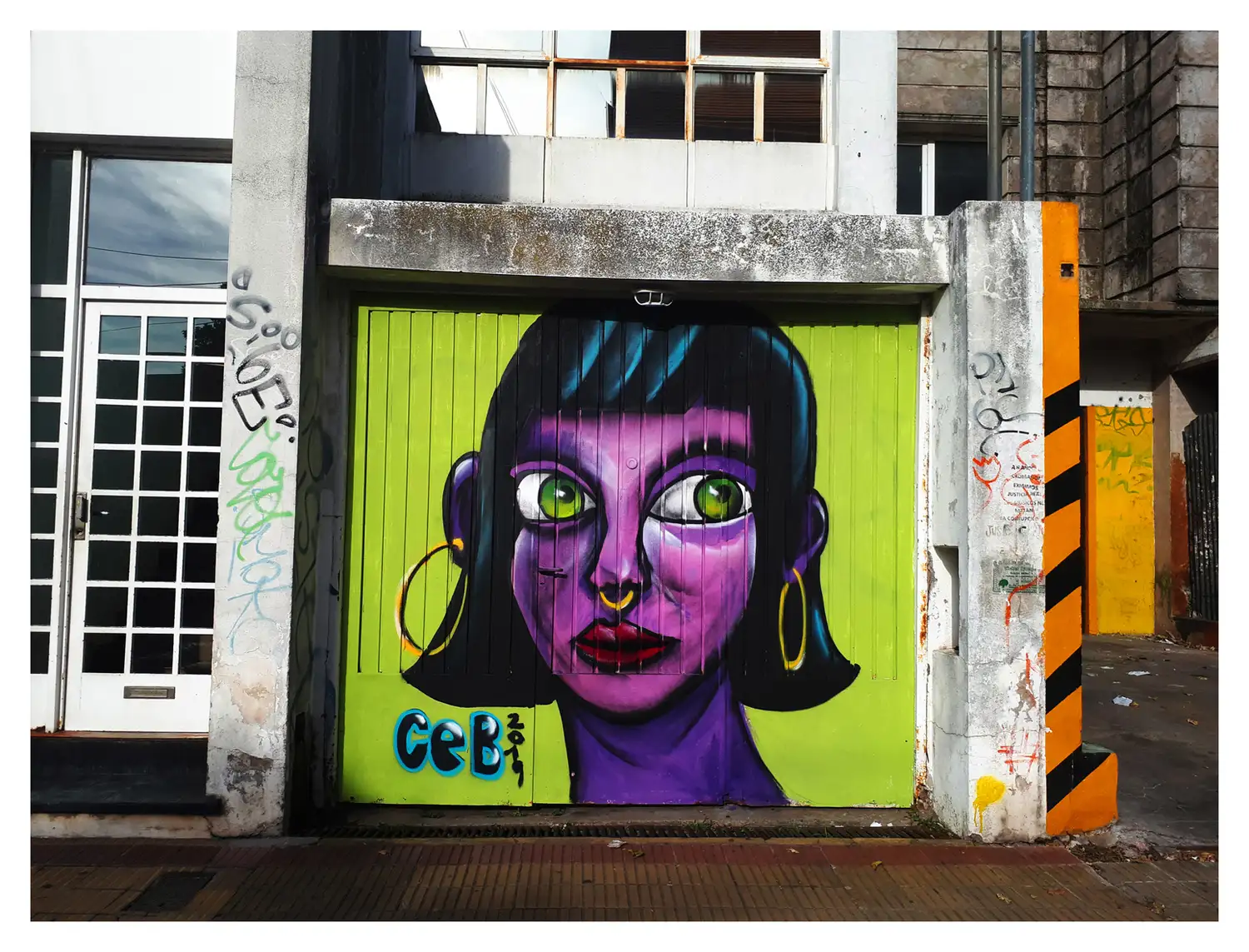 Tres pintadas nuevas renuevan calles de la ciudad 
