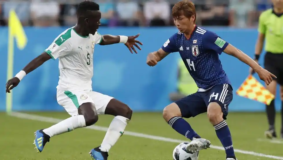 Senegal y Japón igualaron en atractivo partido