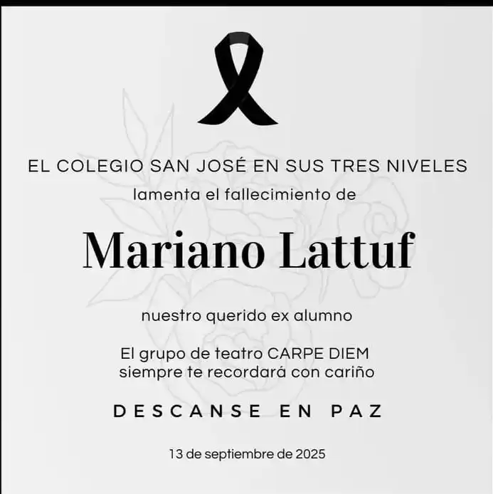 Condolencias Villas Cañás