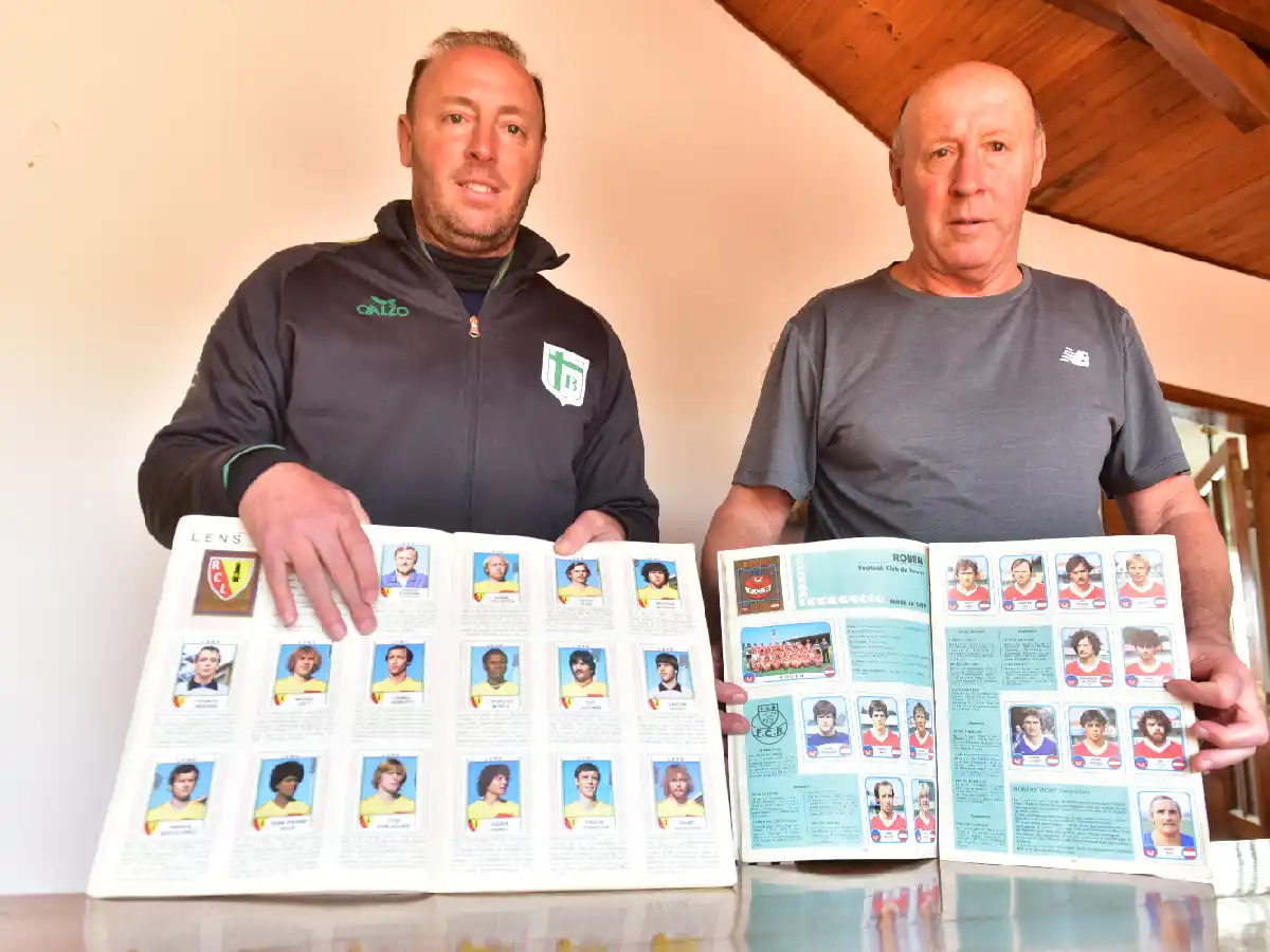 Al igual que Mateo Messi, Jordán  también tiene la figurita de su papá    