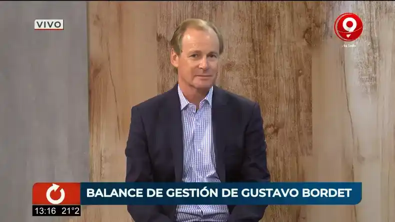 Gustavo Bordet: "La provincia está bien ordenada financiera y económicamente"