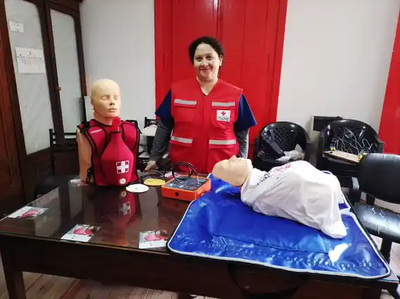 Cruz Roja brindará un curso de primeros auxilios