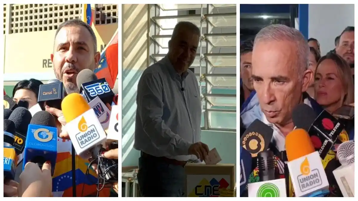 Candidatos a gobernadores llaman a votar y destacan rapidez del proceso