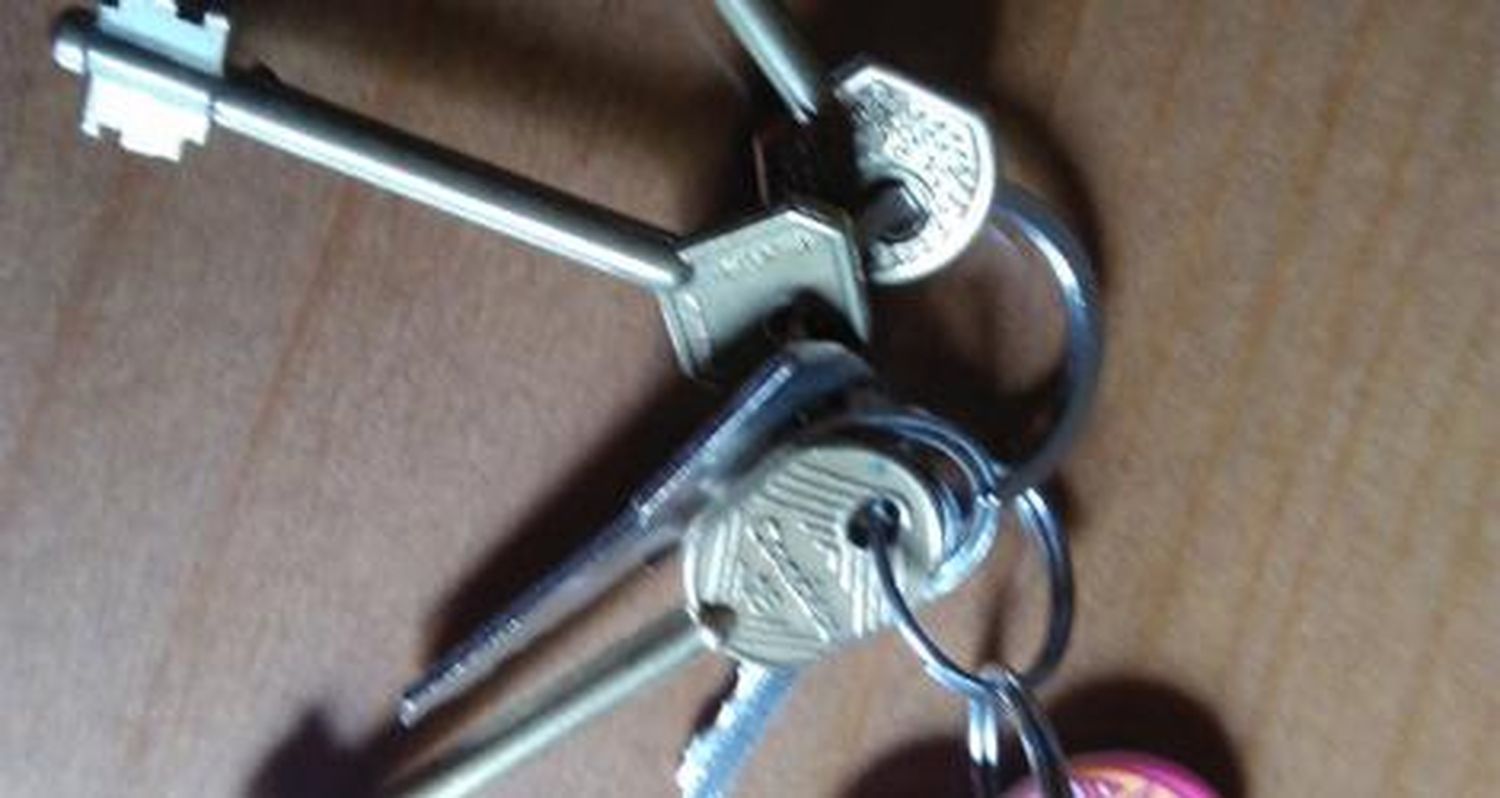 Llaves encontradas en Almafuerte