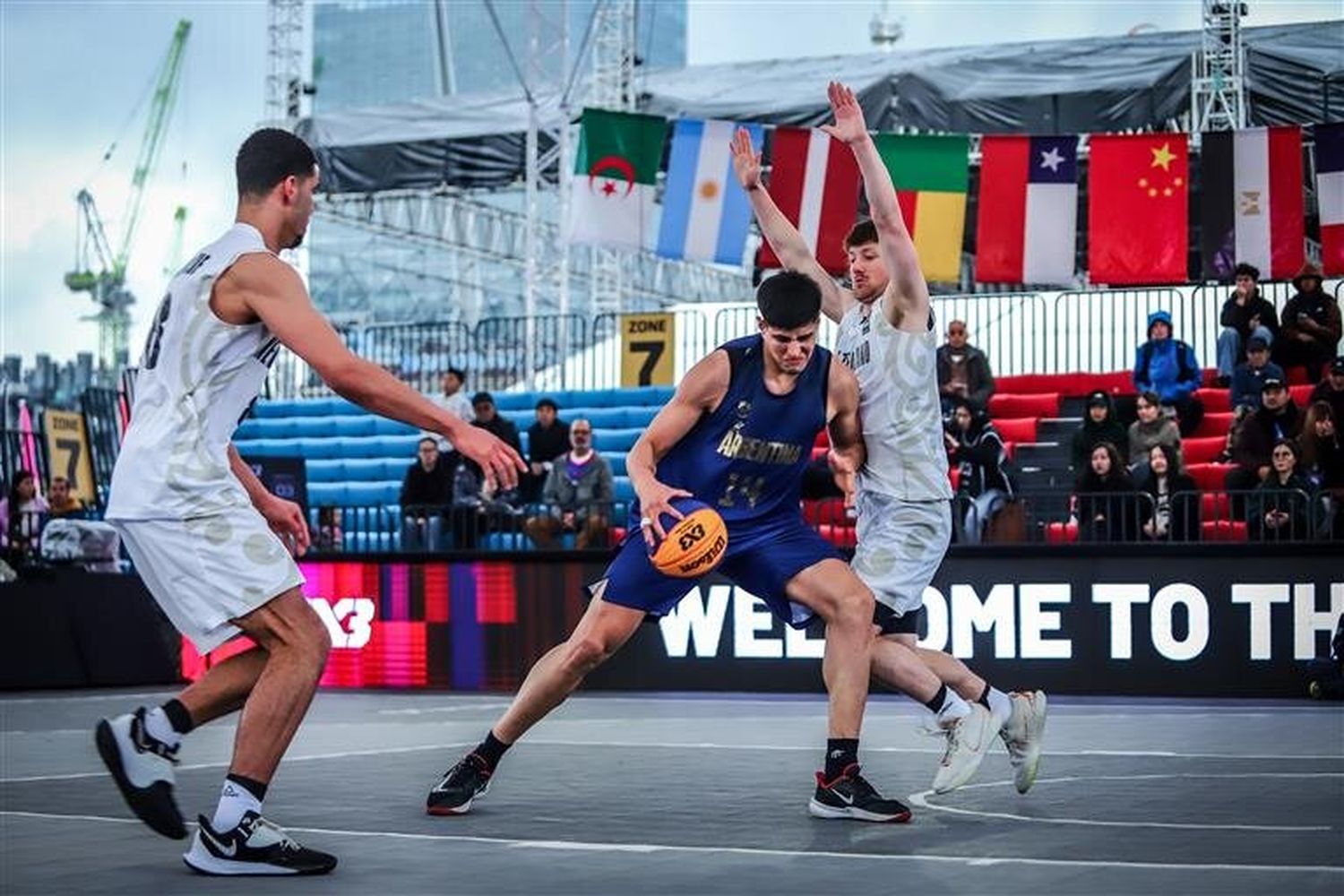 El Chope Molina y un nuevo torneo que le da un roce internacional importante para su carrera. Foto: FIBA