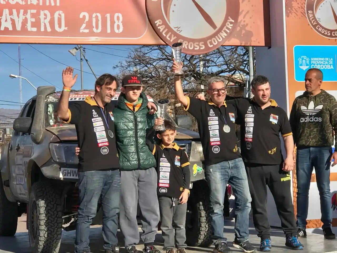 Gándara y Martínez fueron segundos en Mina Clavero
