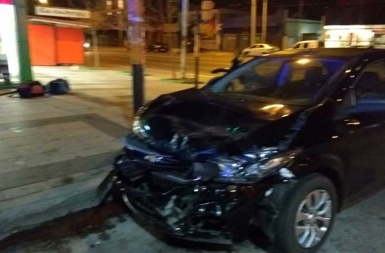 Un motociclista alcoholizado protagonizó un fuerte choque