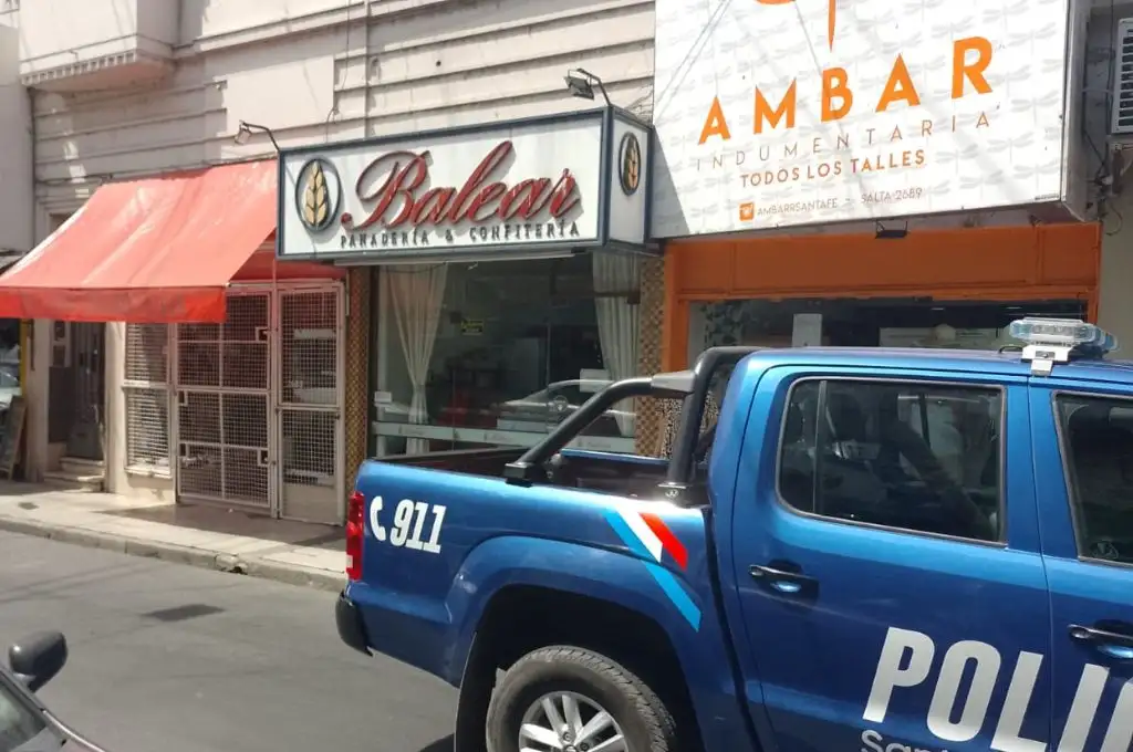 Robaron una panadería ubicada en pleno centro santafesino