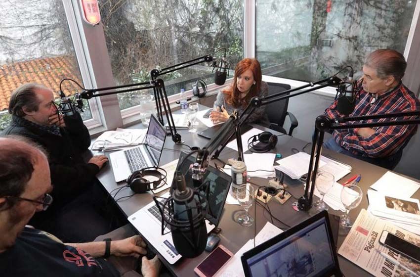 Cristina fue entrevistada por Víctor Hugo Morales