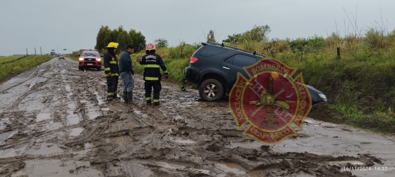 Despistó camino a Lin Calel pero nadie salió herido