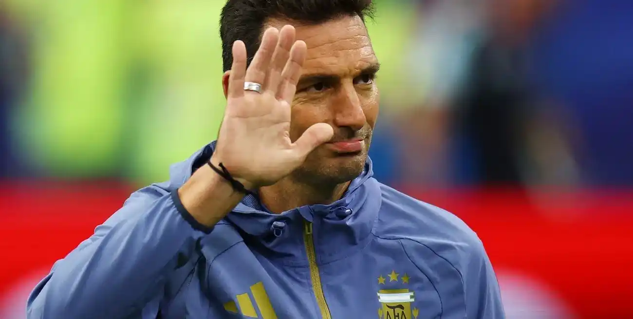 Scaloni se fue satisfecho tras el segundo triunfo en este Mundial.
