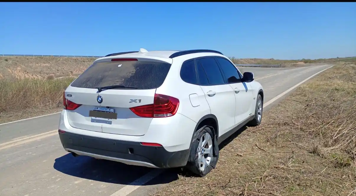 El vehículo secuestrado por la Policía de Córdoba.
