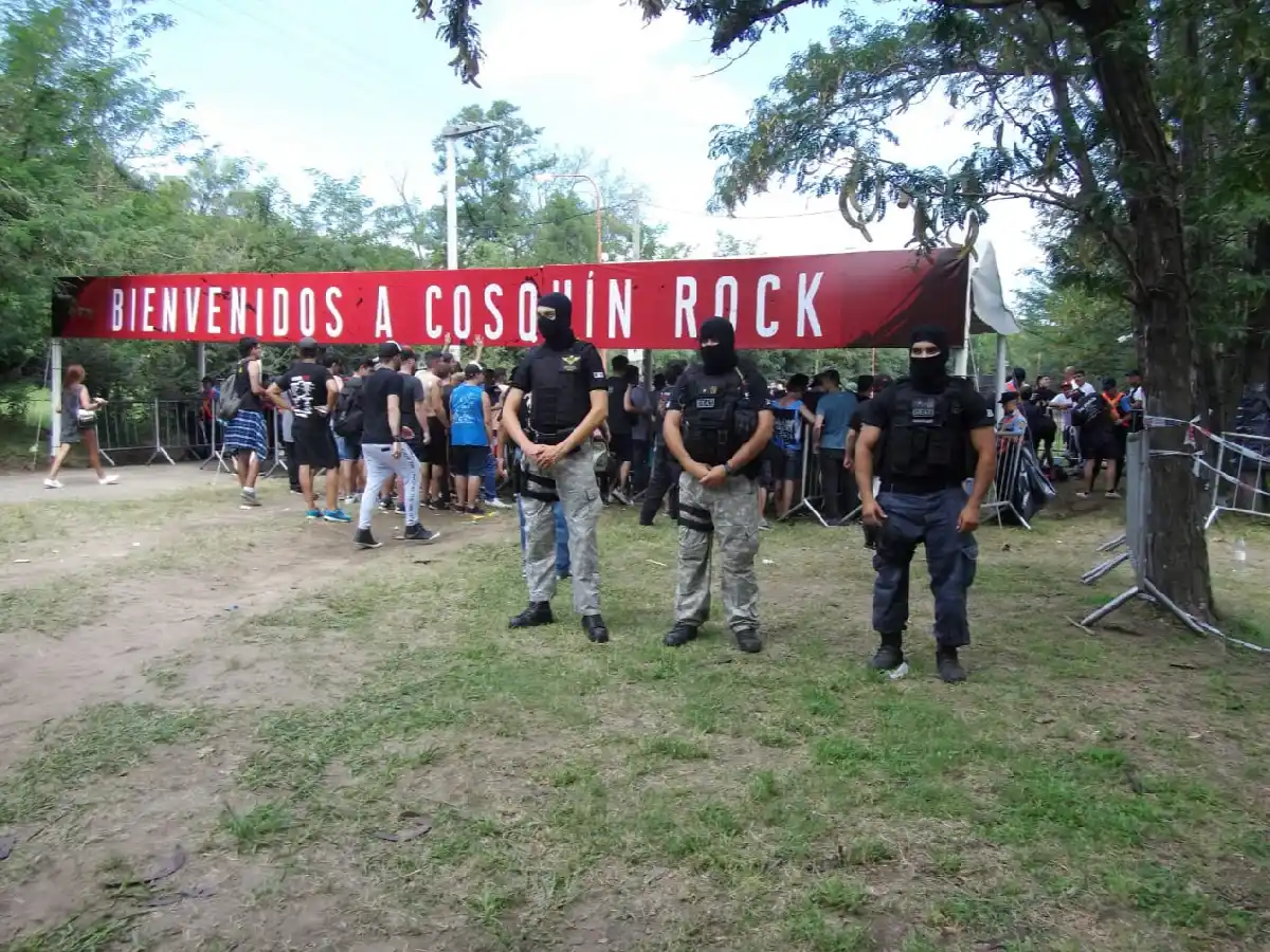 Siete detenidos por drogas en el Cosquín Rock