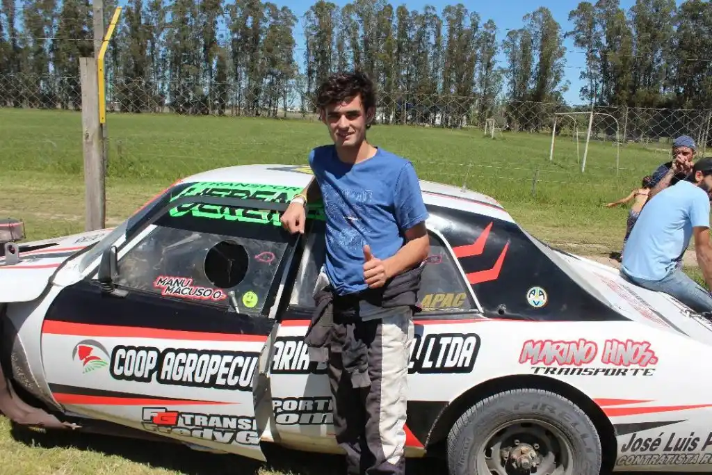 "Manu" Macuso, listo para acelerar en Mar del Plata