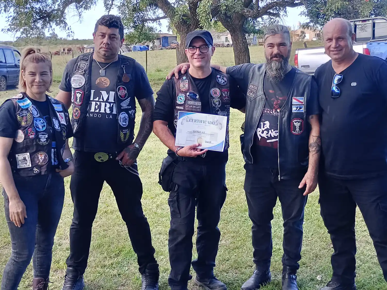 Gran jornada solidaria de moteros en escuelas rurales de Gualeguay