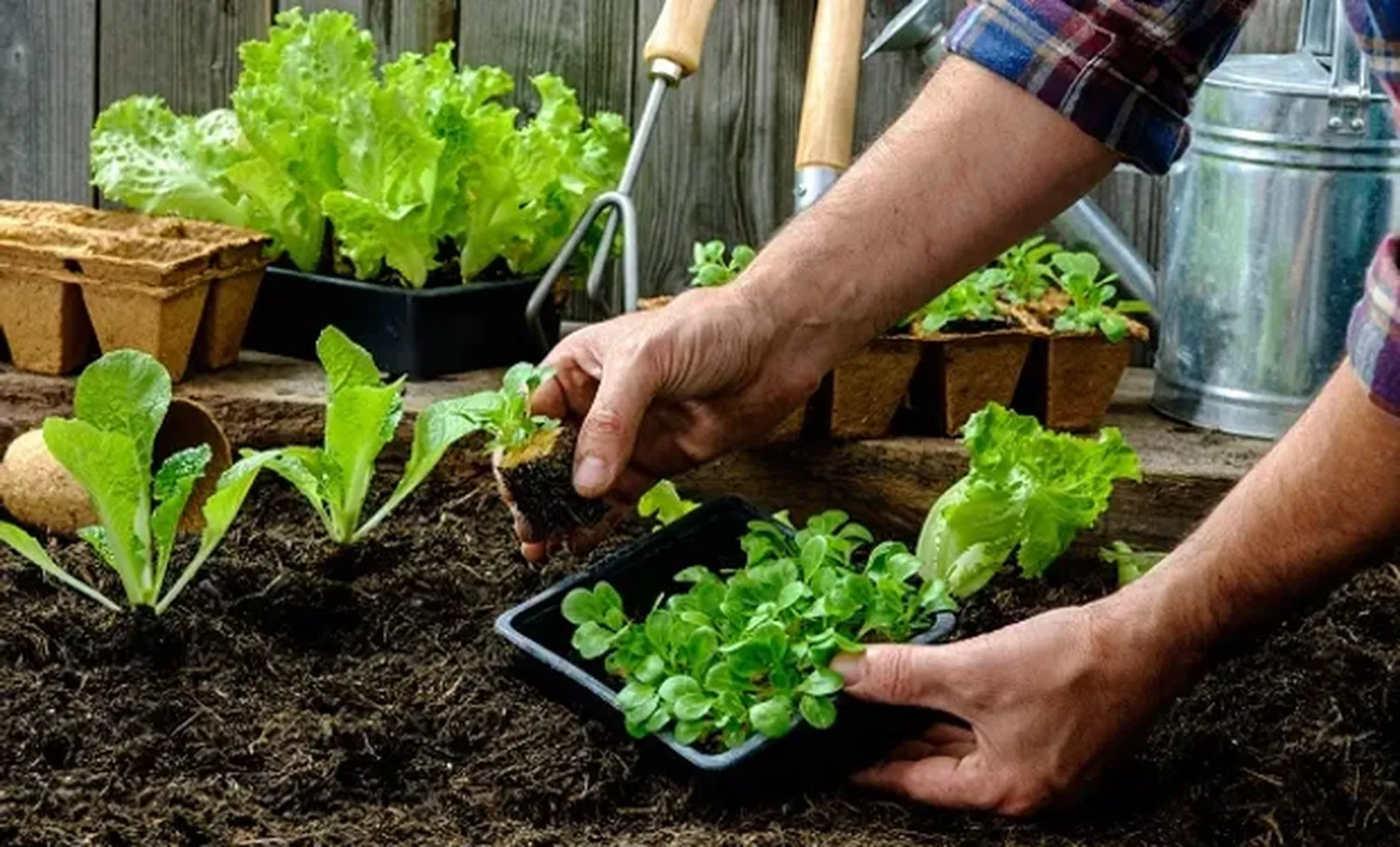 Quién hizo la primera huerta en Tandil