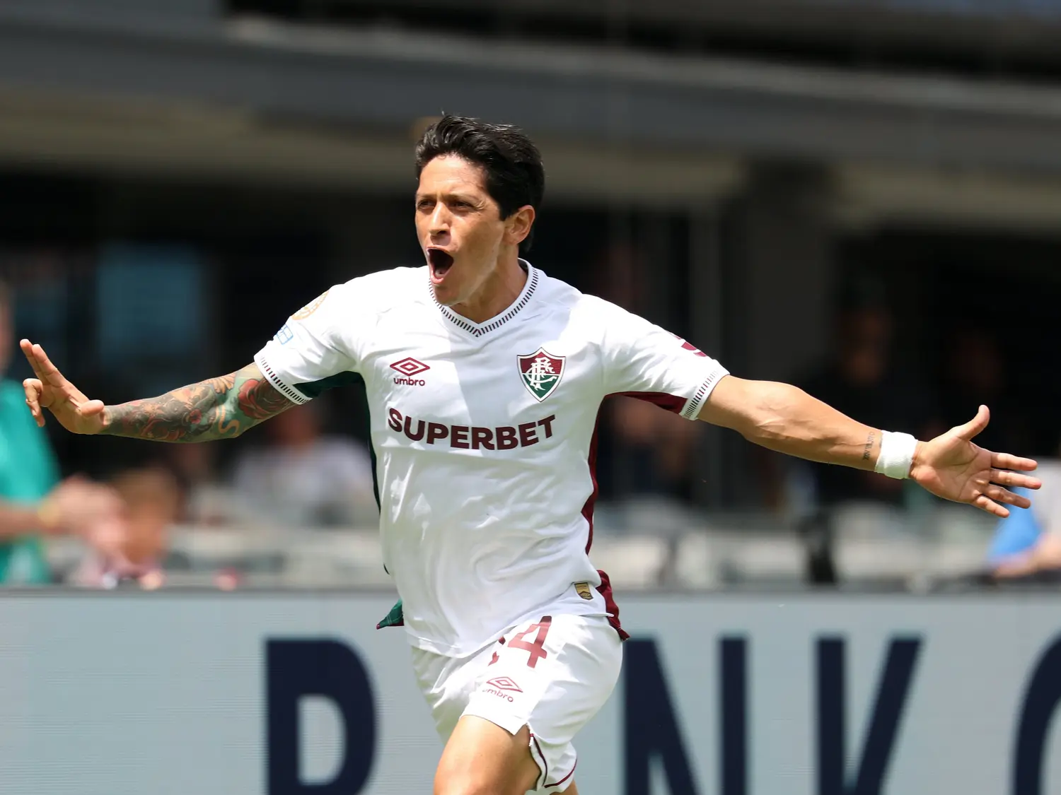 Germán Cano anotó el primer gol del Fluminense ante Inter